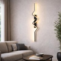 Aplica LED 24W Pulse Negru