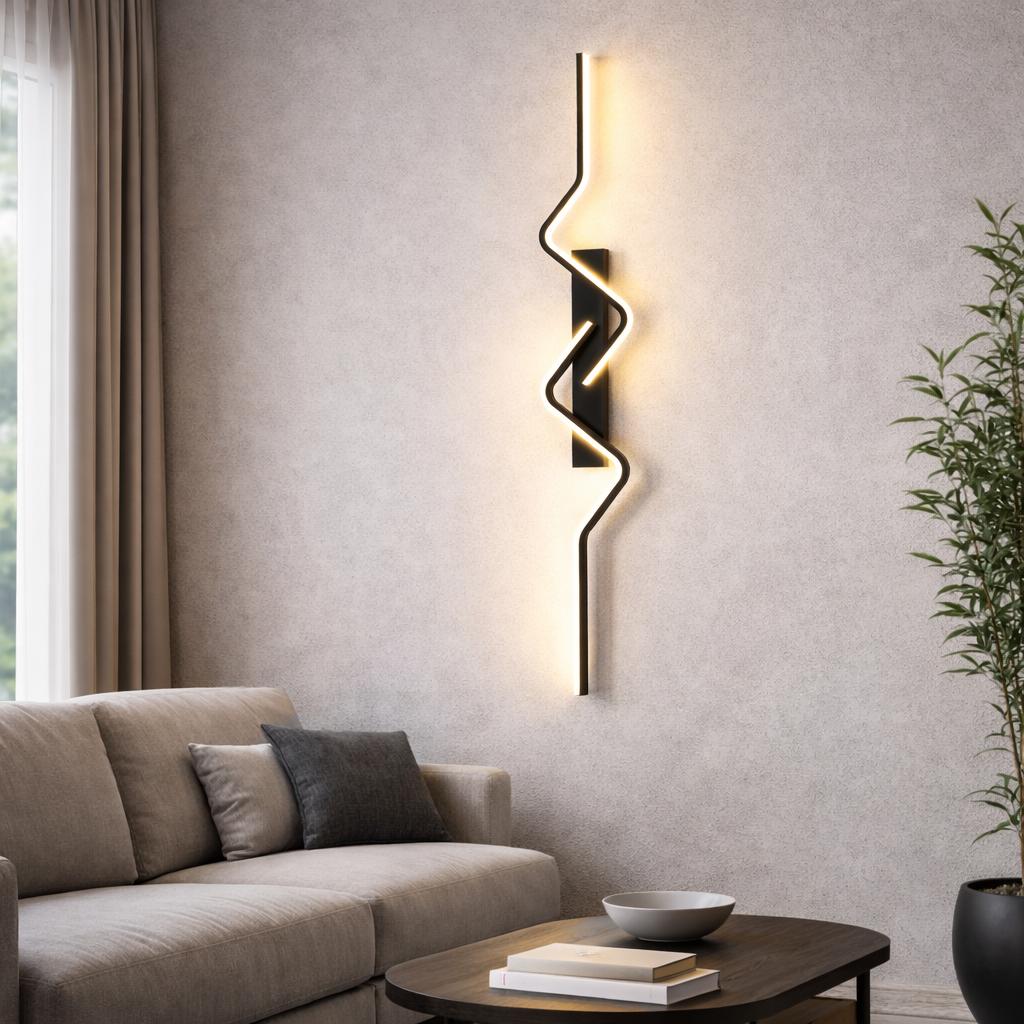 Aplica LED 24W Pulse Negru Aplica LED 24W Pulse Negru