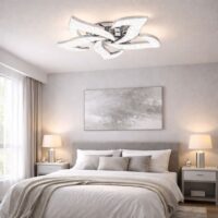 Lustra Mini Sun Flower Glam Argintiu