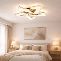 Lustra Mini Sun Flower Glam Auriu