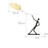 Statueta Luxury cu Candelabru Cloud inclus