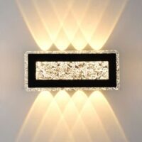 Aplica LED Exterior 12W Ice Frame, lumina calda