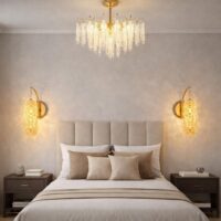 Aplica LED Sparkle Gold Tube