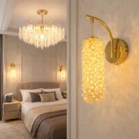 Aplica LED Sparkle Gold Tube