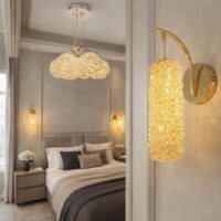 Aplica LED Sparkle Gold Tube