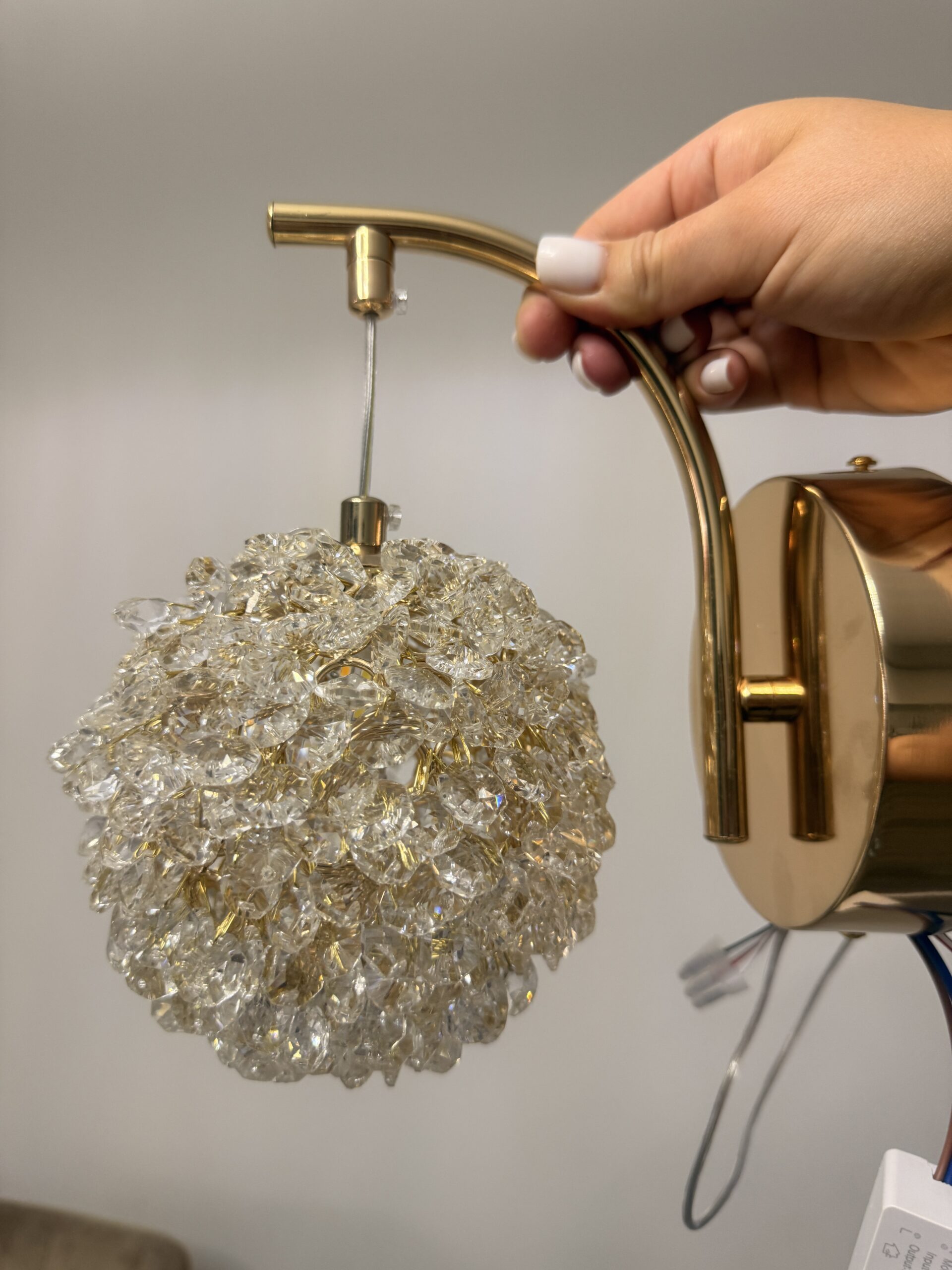 Aplica LED Sparkle Gold Globe photo review