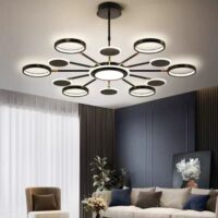 Lustra LED 120W Space Eternity LM Black 12