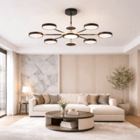 Lustra LED 120W Space Eternity LM Black 12