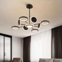 Lustra LED 90W Space Eternity LM Black 8