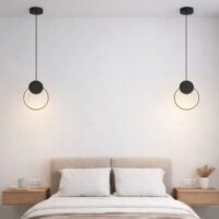 Pendul LED24W Rings Negru