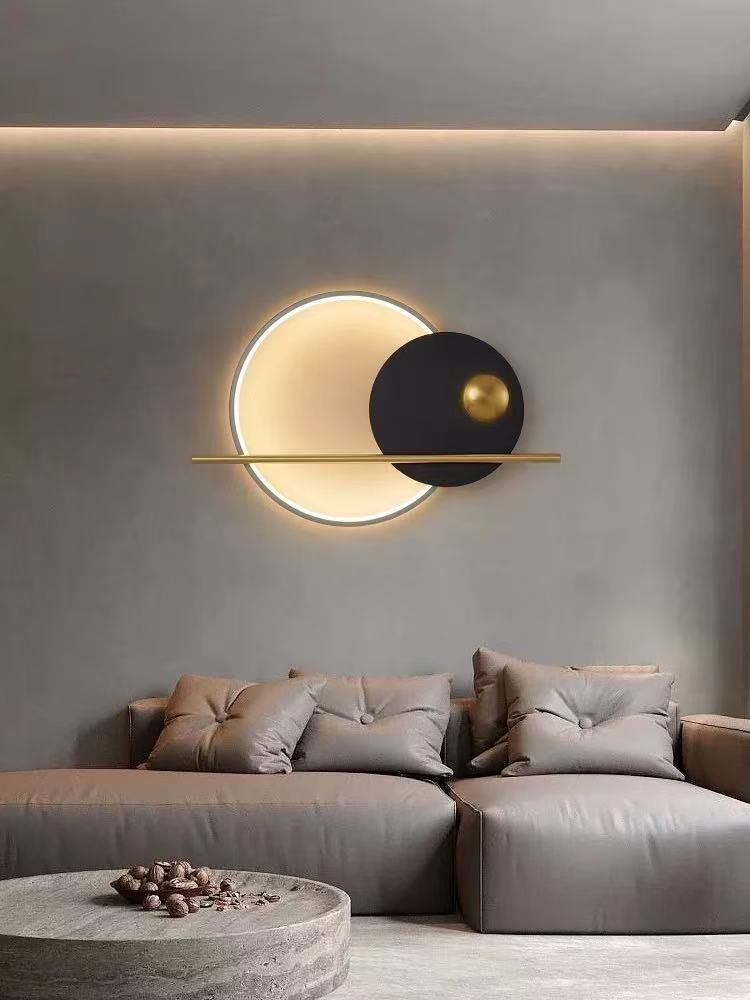 Tablou LED decorativ 24W Eclipse Gold Tablou LED decorativ 24W Eclipse Gold