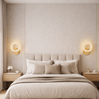 Aplica LED Ring Glam Gold