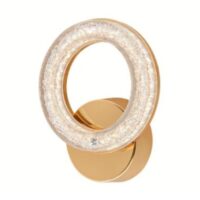 Aplica LED Ring Glam Gold