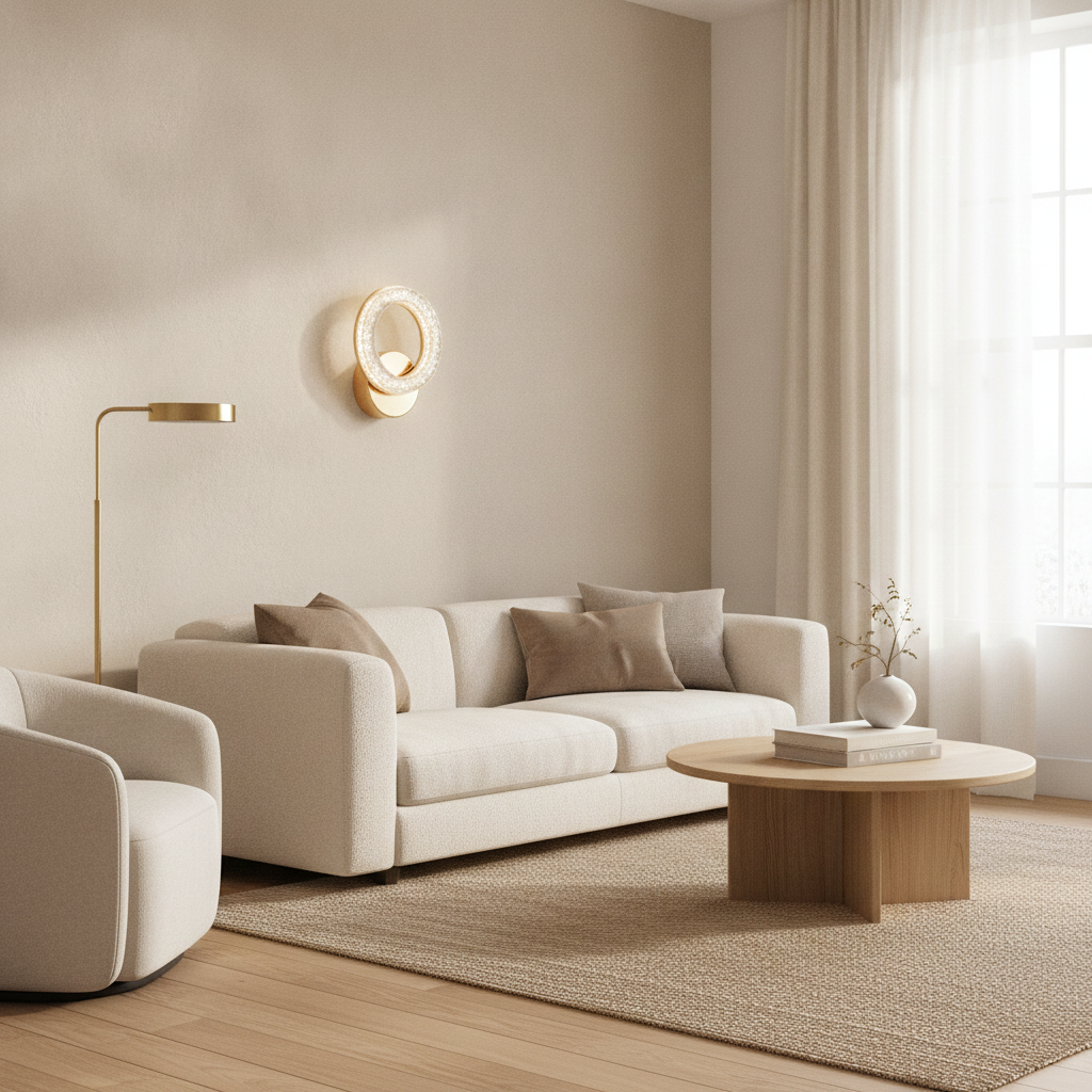 Aplica LED Ring Glam Gold Aplica LED Ring Glam Gold