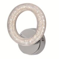 Aplica LED Ring Glam Silver