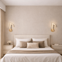 Aplica LED Wave Glam Gold