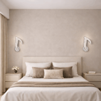 Aplica LED Wave Glam Silver