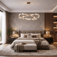 Candelabru Caroo Slim Infinity Silver 60x40 (Argintiu)