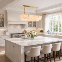 Candelabru Dining Natural Marble Luxury TK, 35x90 cm