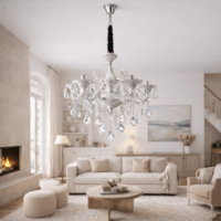 Candelabru Imperial Antique White 8