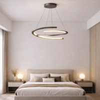 Candelabru LED 96W Minimalist Double Nova, Telecomanda