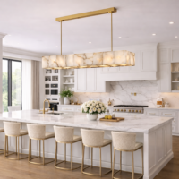 Candelabru Dining Natural Marble Luxury TK, 60 cm