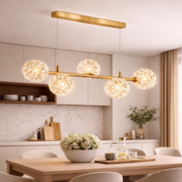 Candelabru LED Sparkle Dining, 90 cm