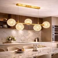 Candelabru LED Sparkle Dining, 90 cm