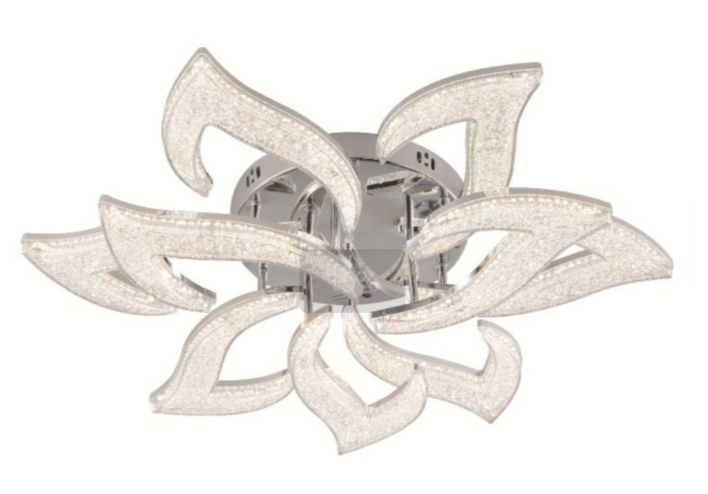 Lustra 200W Sun Flower Glam Argintiu Lustra 200W Sun Flower Glam Argintiu