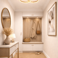 Lustra Mini Double Ring Glam, Auriu