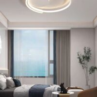 Plafoniera LED 110W Elor Light, Telecomanda