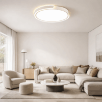 Plafoniera LED 132W Halo Light, Telecomanda