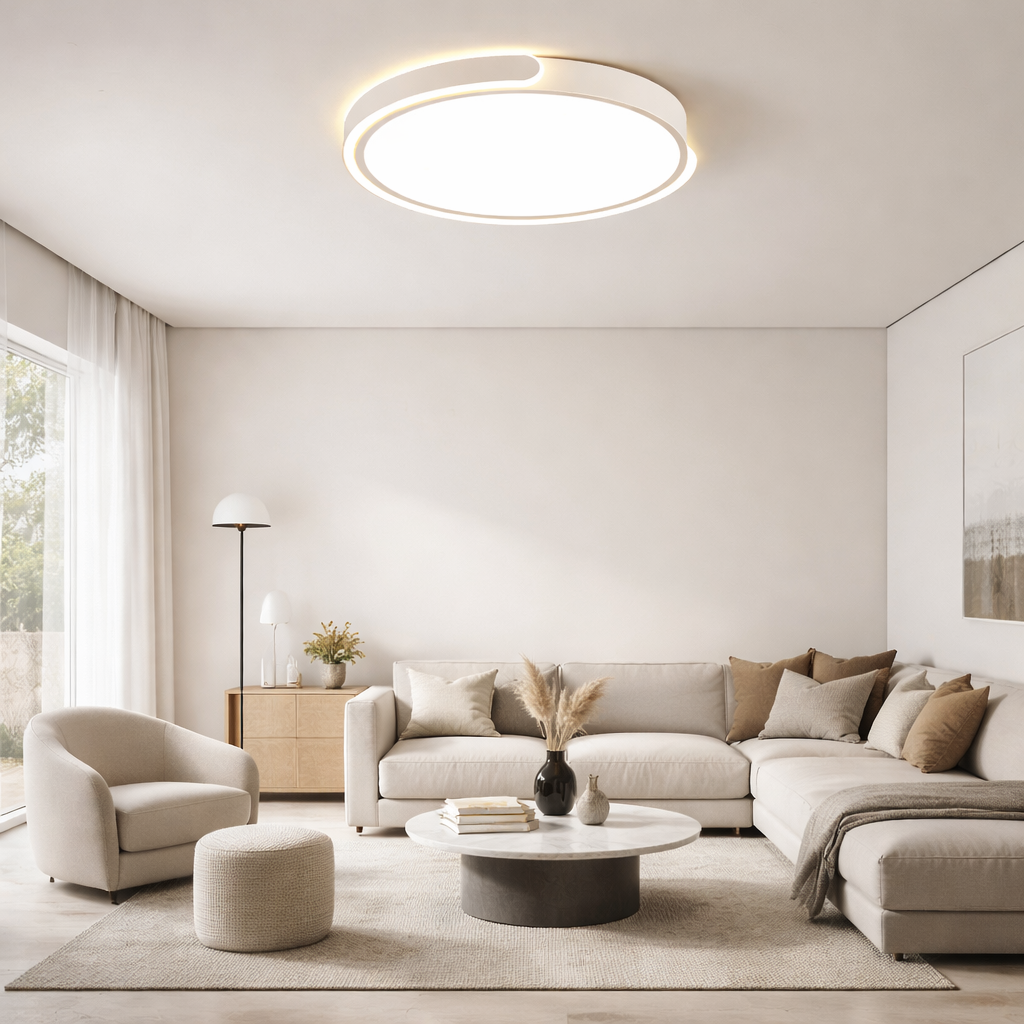 Plafoniera LED 132W Halo Light, Telecomanda Plafoniera LED 132W Halo Light, Telecomanda