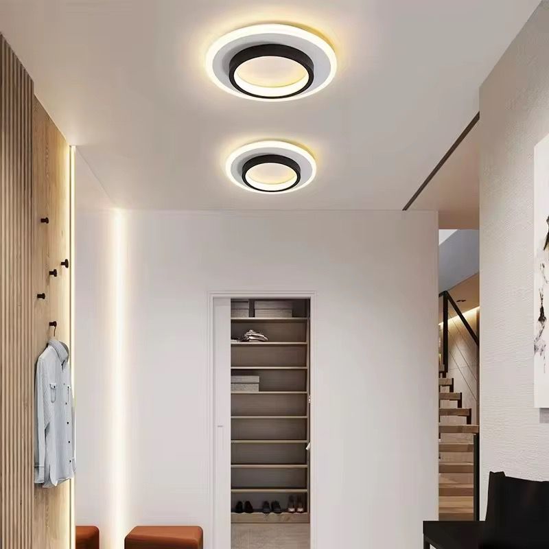 Aplica LED Round Negru SLIM Aplica LED Round Negru SLIM