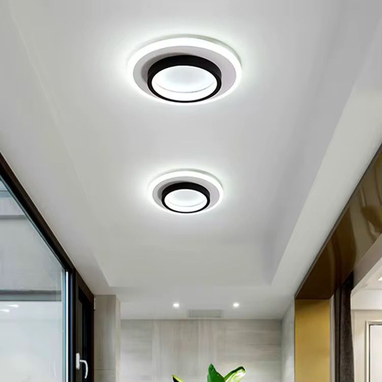 Aplica LED Round Negru SLIM Aplica LED Round Negru SLIM