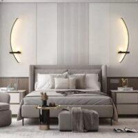 Aplica LED Arc Light Black