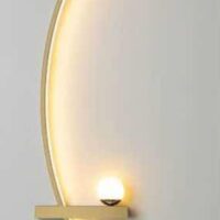 Aplica LED Arc Light Gold