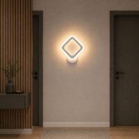Aplica LED Square Alb Mini