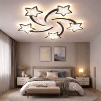 Lustra LED 130W Magic Stars Glam 5, Telecomanda
