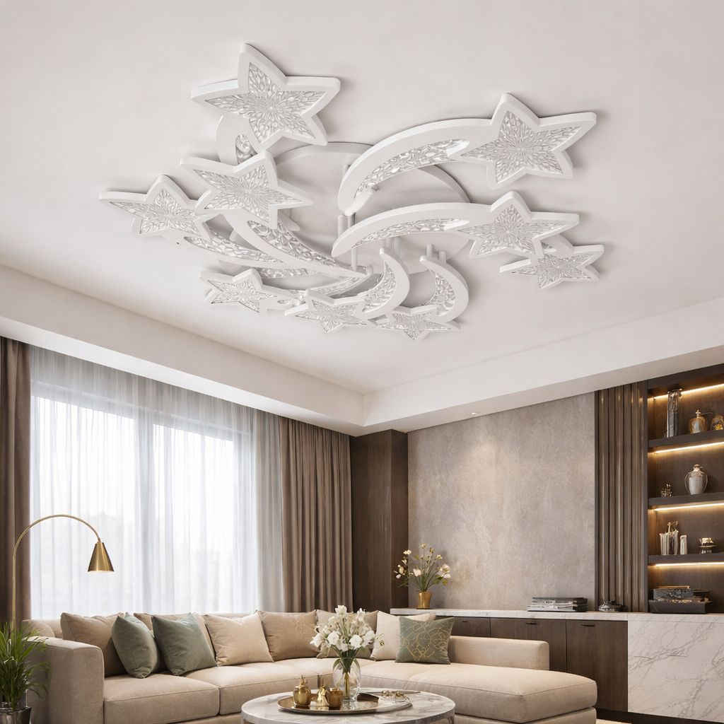 Lustra LED 240W Magic Stars Glam 9, Telecomanda Lustra LED 240W Magic Stars Glam 9, Telecomanda