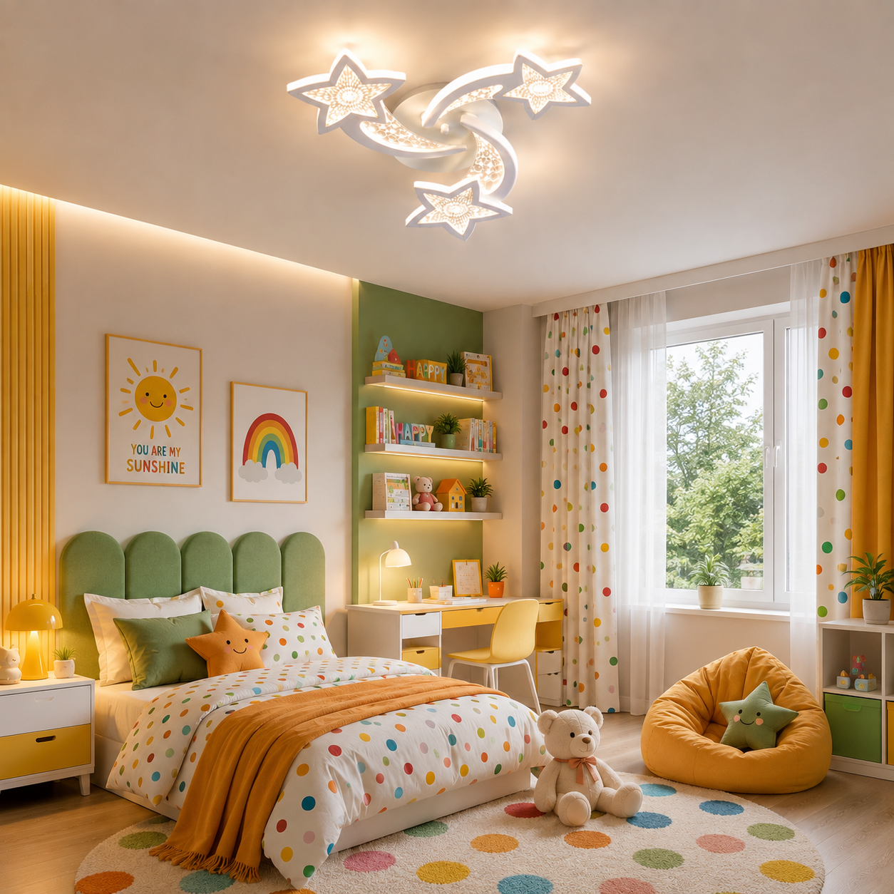 Lustra LED 78W Magic Stars Glam 3, Telecomanda Lustra LED 78W Magic Stars Glam 3, Telecomanda