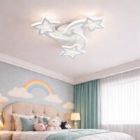 Lustra LED 78W Magic Stars Glam 3, Telecomanda