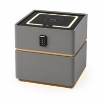 Noptiera Smart cu Boxa Bluetooth si Sertar cu Seif