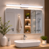 Aplica Baie LED 18W Linear (Argintiu)