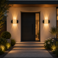 Aplica LED 12W Exterior Aurum Noire