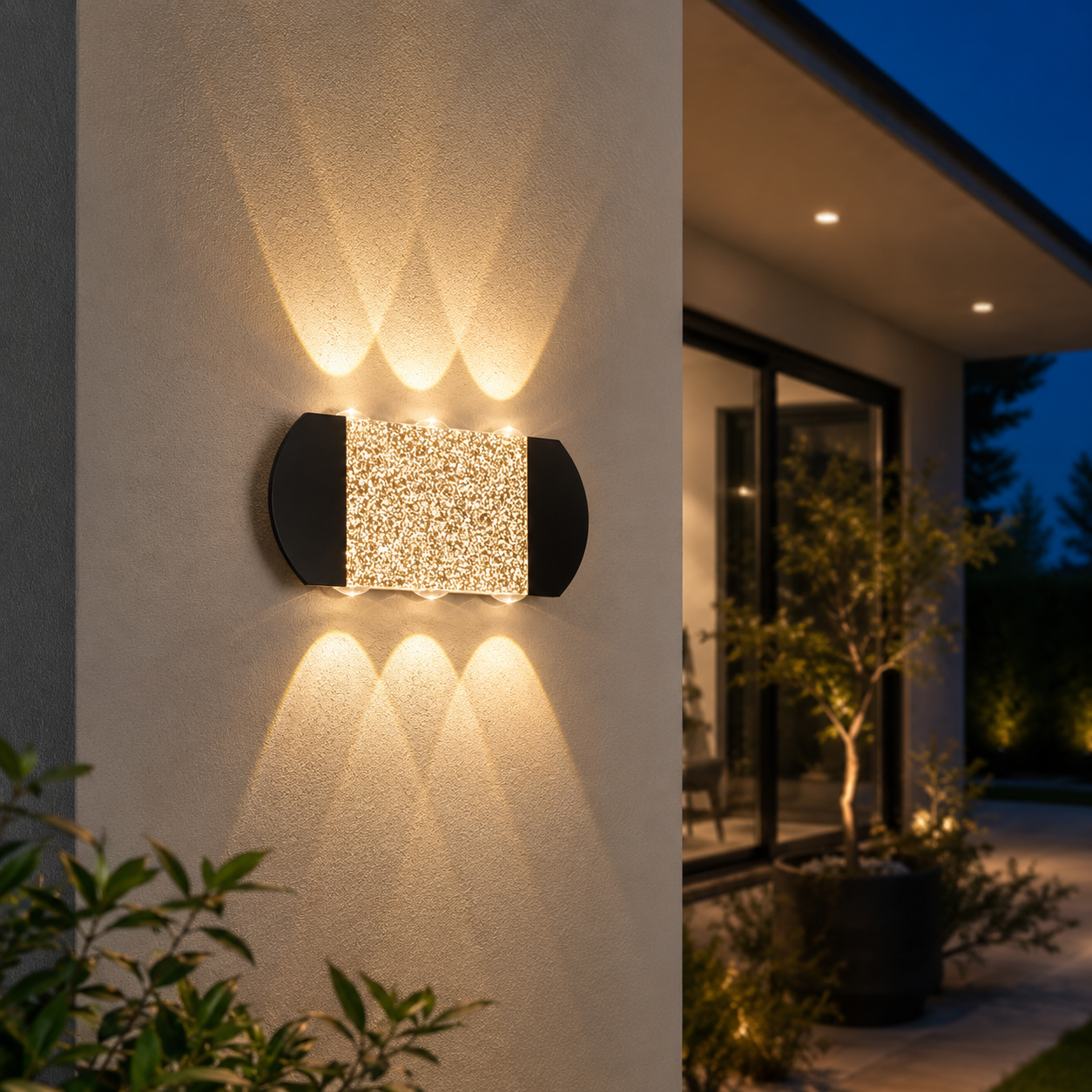 Aplica LED 12W Exterior Aurum Noire Aplica LED 12W Exterior Aurum Noire
