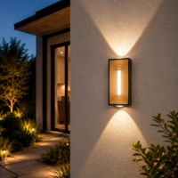 Aplica LED 12W Exterior Statement Gold