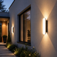 Aplica LED 12W Exterior Vertical Beam