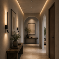 Aplica LED 24W Linear Glow Black