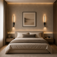 Aplica LED 24W Linear Glow Black